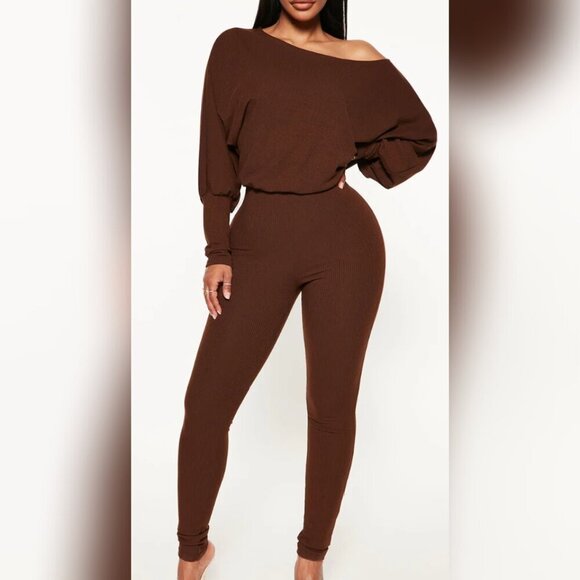 Jumpsuit - Chocolate - Picture 1 of 2